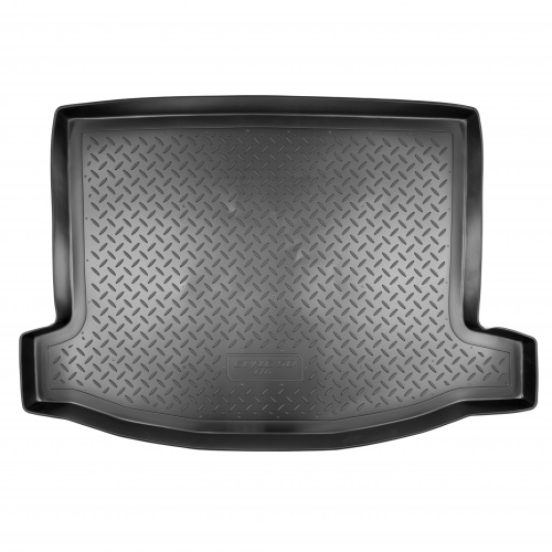 Коврик в багажник Honda Civic 2005-2009 Хэтчбэк 3 дв., полиуретан Norplast, Черный, Арт. NPL-P-30-09