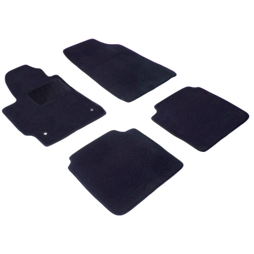 Коврики в салон Toyota Camry (XV40) 2006-2009, ткань Seintex Lux, Черный, Арт. 82273