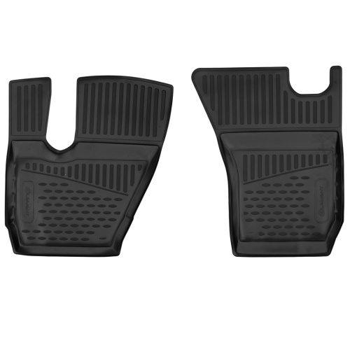 Коврики в салон Ford Cargo 2008-, полиуретан Element, Черный, c 2018- Арт. ELEMENT01857210