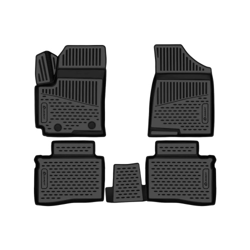Коврики в салон Changan CS35 Max 2025-, полиуретан 3D Element, Черный, Арт. ELEMENT3DAN1205210K