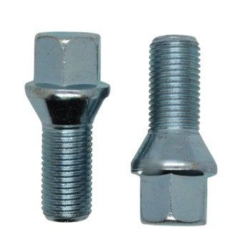 Болт колёсный M14x1.5 Конус L-24мм Цинк, Ключ 17, Арт. 74093