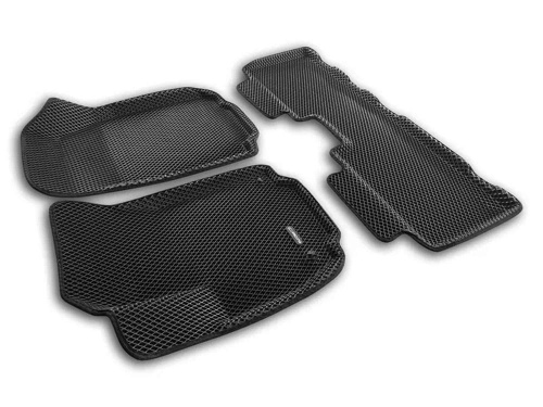 Коврики в салон Chevrolet Equinox  2017-2021, 3D EVA Euromat, Черный, Арт. EM3DEVA-001509