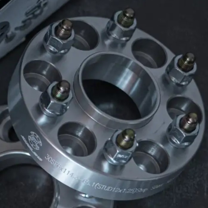 Проставка 25SP6114.3-66.1(STUD12x1.25) Step Silver STARLEKS