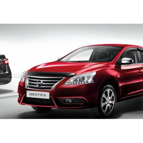 Дефлектор капота SIM для Nissan Sentra, арт.SNISEN1412