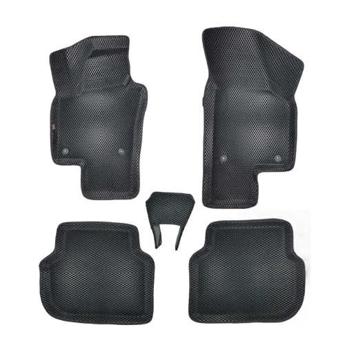 Коврики в салон Volkswagen Jetta  2010-2015 Седан, 3D EVA LOCKER, Черный, Арт. EVAVWJET6