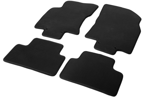 Коврики в салон Nissan Qashqai (J11) 2013-2019, EVA AutoFlex, Standart, Черный, для а/м после 2015- г.в. РФ сборка Арт. 6410301