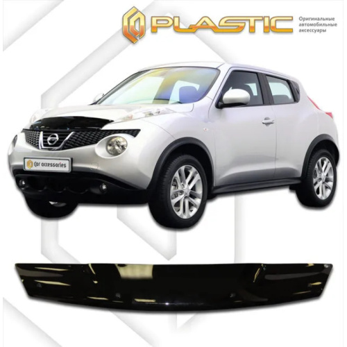Дефлектор капота Ca-Plastic для Nissan Juke, арт.20100101070620000000000