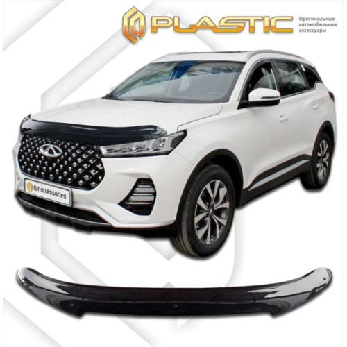 Дефлектор капота Ca-Plastic для Chery Tiggo 7 Pro, арт.20100101157770000000000