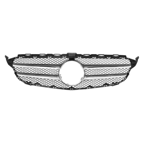 Решетка радиатора  Mercedes C (W205) 2014-2018 Седан AMG, Центр (C) Арт. STMD150930