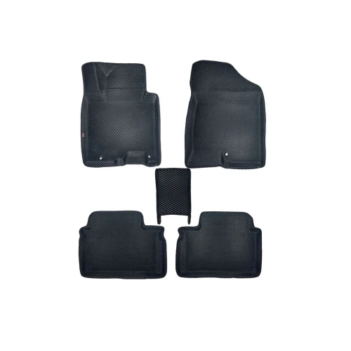 Коврики в салон Hyundai i30 (GD) 2011-2015 Хэтчбэк 5 дв., 3D EVA LOCKER, Черный, Арт. EVAKIACEED12
