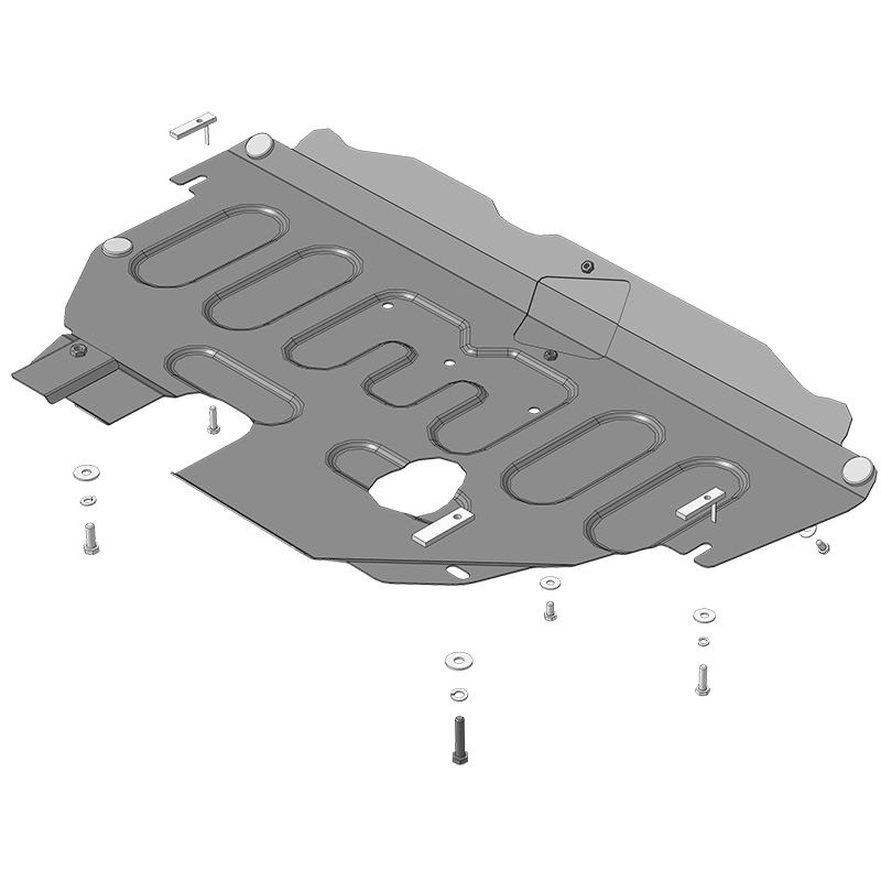 Защита картера двигателя, КПП Ford Mondeo IV 2007-2010 Седан Арт. 70702