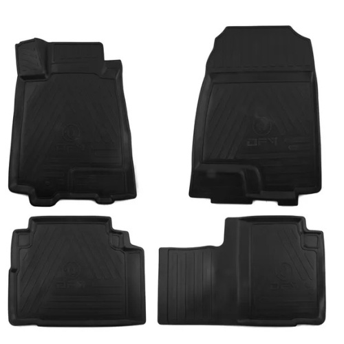 Коврики в салон Dongfeng AX7 2015-2021, полиуретан 3D Element, Черный, Арт. ELEMENT3D9604210