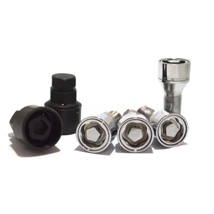 Секретные болты M12x1.25 Конус L-27мм Хром, Ключ 17-19, Арт. 672110EM-2Key