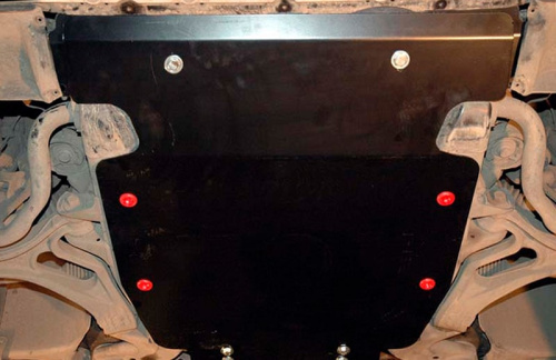Защита картера двигателя Volkswagen Touareg I 2002-2007 V-3,2; 3,6; 4,2; 2,5D, 3,0D Арт. 26.0792