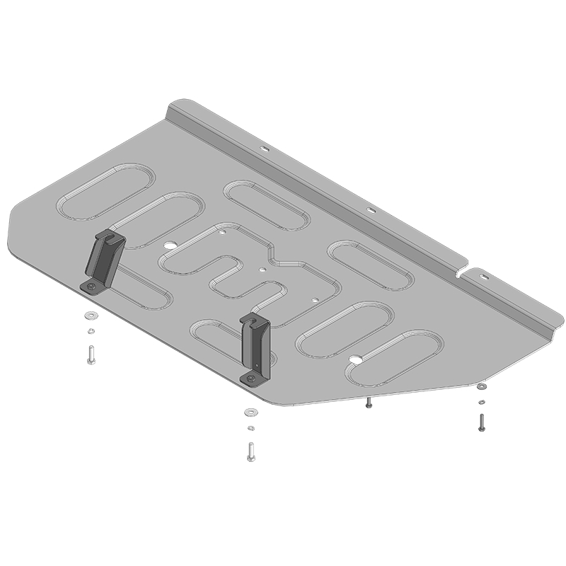 Защита топливного бака Voyah Free 2020- V-1,5 hyb; 4WD Арт. 348604