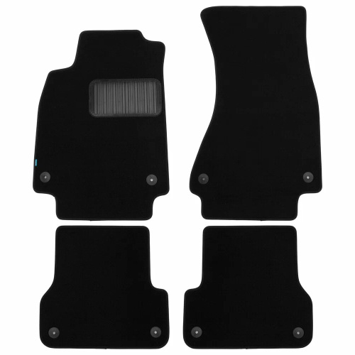 Коврики в салон Chery Tiggo 8 Plug-In-Hybrid 2023-, ткань Klever standart, Черный, Арт. KLEVER0206303401210KH