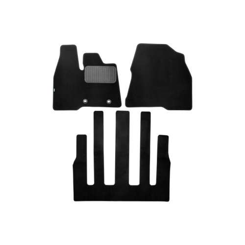 Коврики в салон Honda Odyssey  2020-2023 FL2, ткань Klever premium, Черный, Арт. KLEVER0301803922110KH