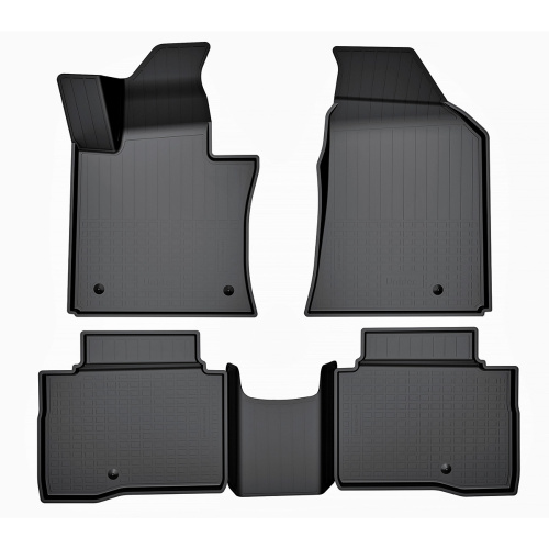 Коврики в салон SsangYong Korando 2019-, полиуретан 3D Norplast, Черный, Арт. NPA11C83230