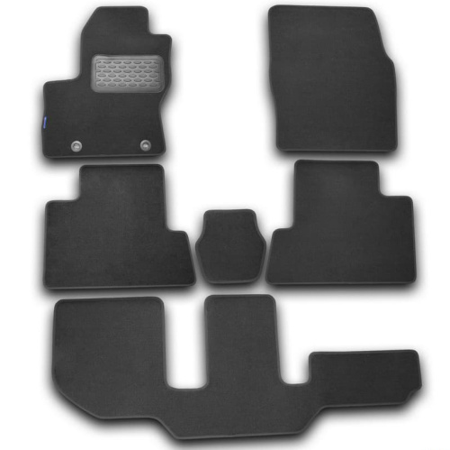 Коврики в салон Ford Grand C-MAX  2010-2015, текстильные Element, Графит, Арт. NLT.16.27.11.110kh