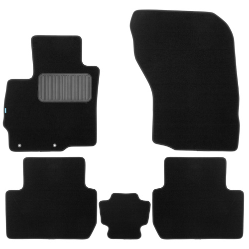 Коврики в салон Mitsubishi Outlander  2012-2014, текстильные Klever premium, Черный, Арт. KVR03352922110KH