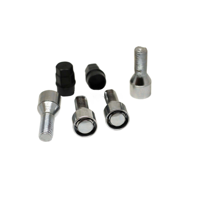 Секретные болты M12x1.25 Конус L-30мм Хром, Ключ 17-19, Арт. 372120X-2Key