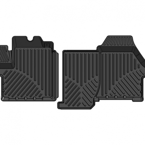 Коврики в салон Citroen Jumper  2006-2014 Микроавтобус, резина 3D SRTK Premium, Черный, Арт. PR.CITR.JUM.07G.02047