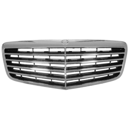 Решетка радиатора  Mercedes E (W211) 2006-2009 FL Седан, Центр (C) Арт. STMD57093B0