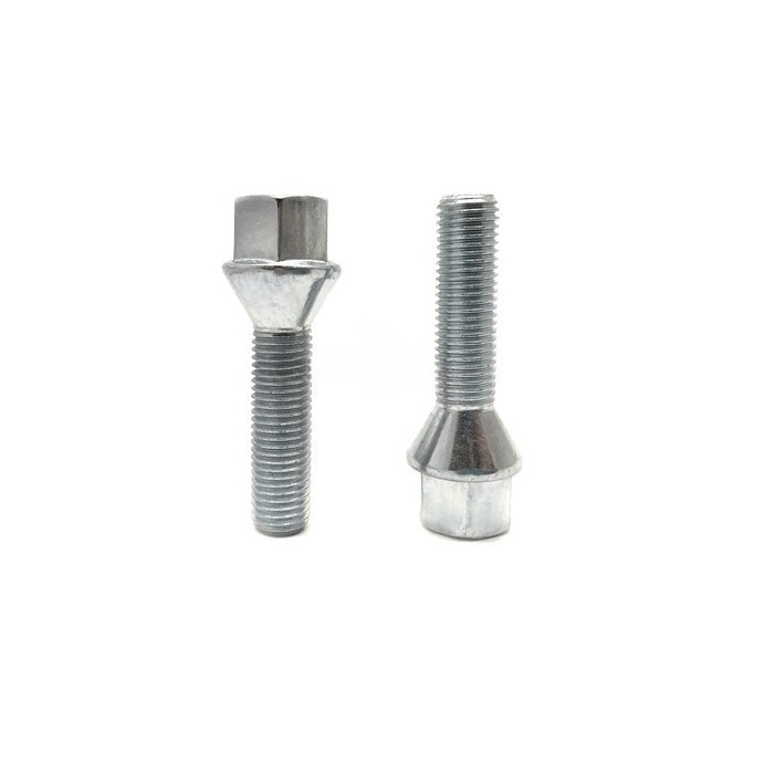 Болт колёсный M14x1.5 Конус L-40мм Цинк, Ключ 17, Арт. 074157