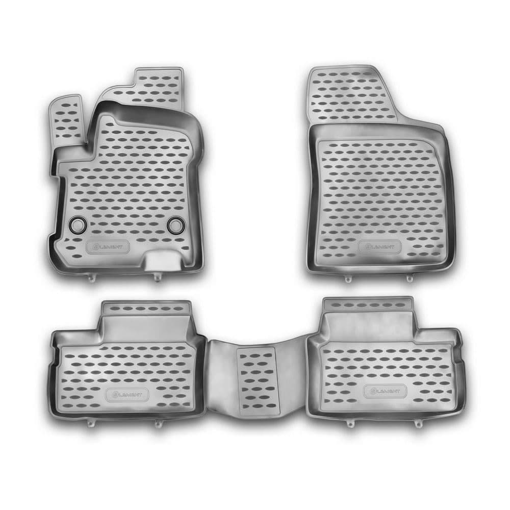 Коврики в салон Chery IndiS (S18D) 2010-2015, полиуретан Element, Черный, Арт. NLC.63.12.210kh