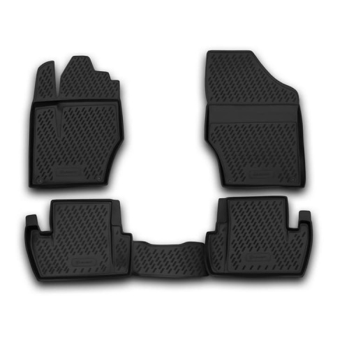 Коврики в салон Peugeot 308  2007-2011 Кабриолет, полиуретан Element, Черный, Арт. CARPGT00001