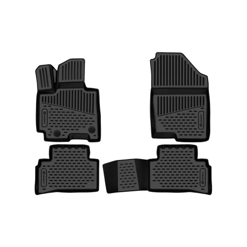 Коврики в салон Hyundai Mufasa 2023-, полиуретан 3D Element, Черный, Арт. ELEMENT3DAN0952210K