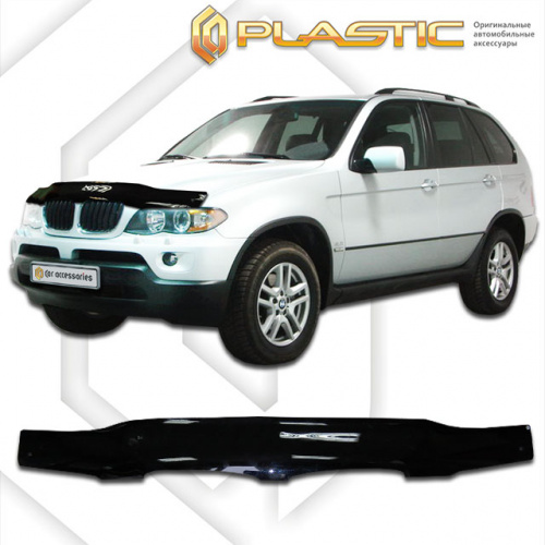 Дефлектор капота Ca-Plastic для BMW X5, арт.2010010105266