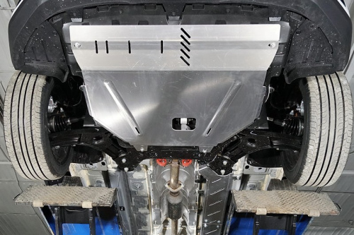 Защита картера двигателя, КПП Changan CS35 Plus 2021- FL V-1.5T 2WD Арт. ZKTCC00569