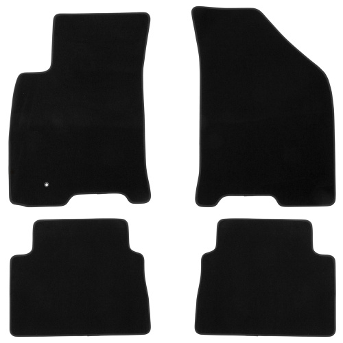 Коврики в салон Chevrolet Lacetti 2004-2013 Седан, ткань Klever эконом, Черный, Арт. KLEVER01080901200K