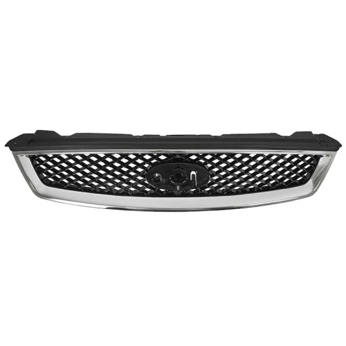 Решетка радиатора  Ford Focus II 2004-2008 Хэтчбэк 3 дв. с хром молдингом, Центр (C) Арт. STFDA50930