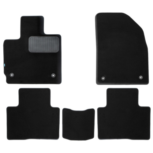 Коврики в салон EXEED TXL  2021- FL, текстильные Klever premium, Черный, Арт. KLEVER0310600322110KH