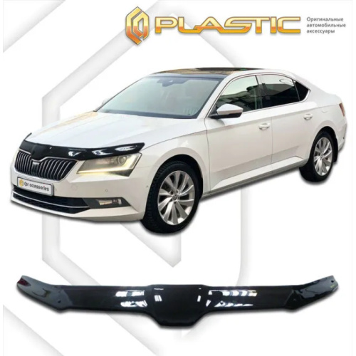 Дефлектор капота Ca-Plastic для Skoda Superb, арт.20100601120230000000000