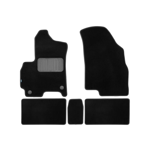 Коврики в салон Chery Tiggo 4 Pro  2024- FL, ткань Klever premium, Черный, Арт. KLEVER03A71168110KH