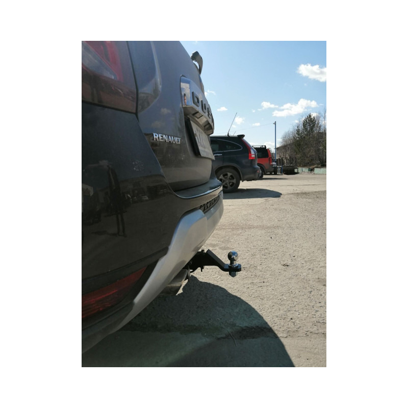 Фаркоп Renault Kaptur I 2016-2020 FL1 E с антистуком БИЗОН Арт. FA0170EAK