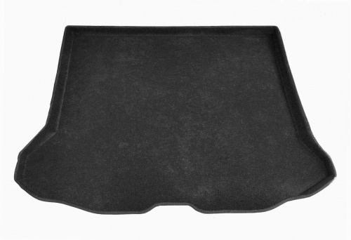 Коврик в багажник Volvo XC60 I 2008-2013, 3D ткань Euromat LUX, Черный, Арт. EMT3D005505