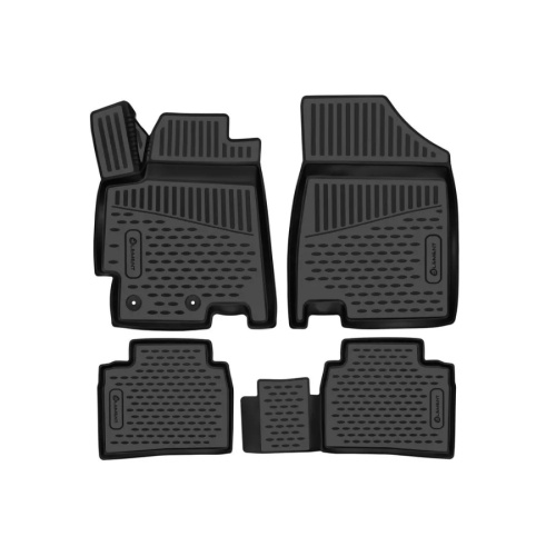 Коврики в салон JAC J7 2020-, полиуретан 3D Element, Черный, Арт. ELEMENT3DA70581210K