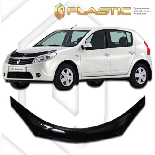 Дефлектор капота Ca-Plastic для Renault Sandero, арт.20100601048370000000000