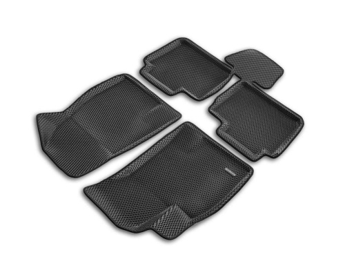 Коврики в салон Chery Arrizo 8 2022-, 3D EVA Euromat, Черный, Арт. EM3DEVA001419