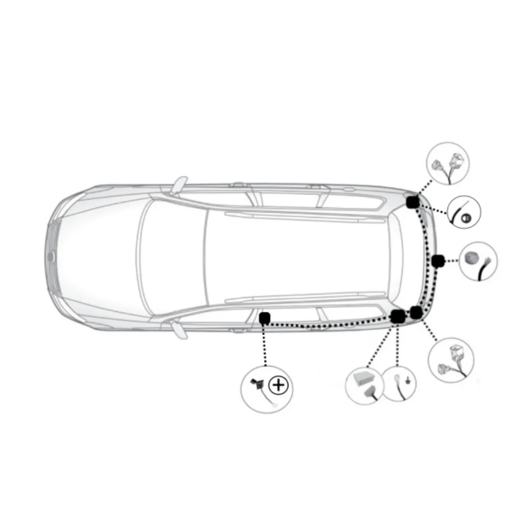 Блок согласования Geely Monjaro I 2022-2024 7 pin TowRus Арт. 0128924007