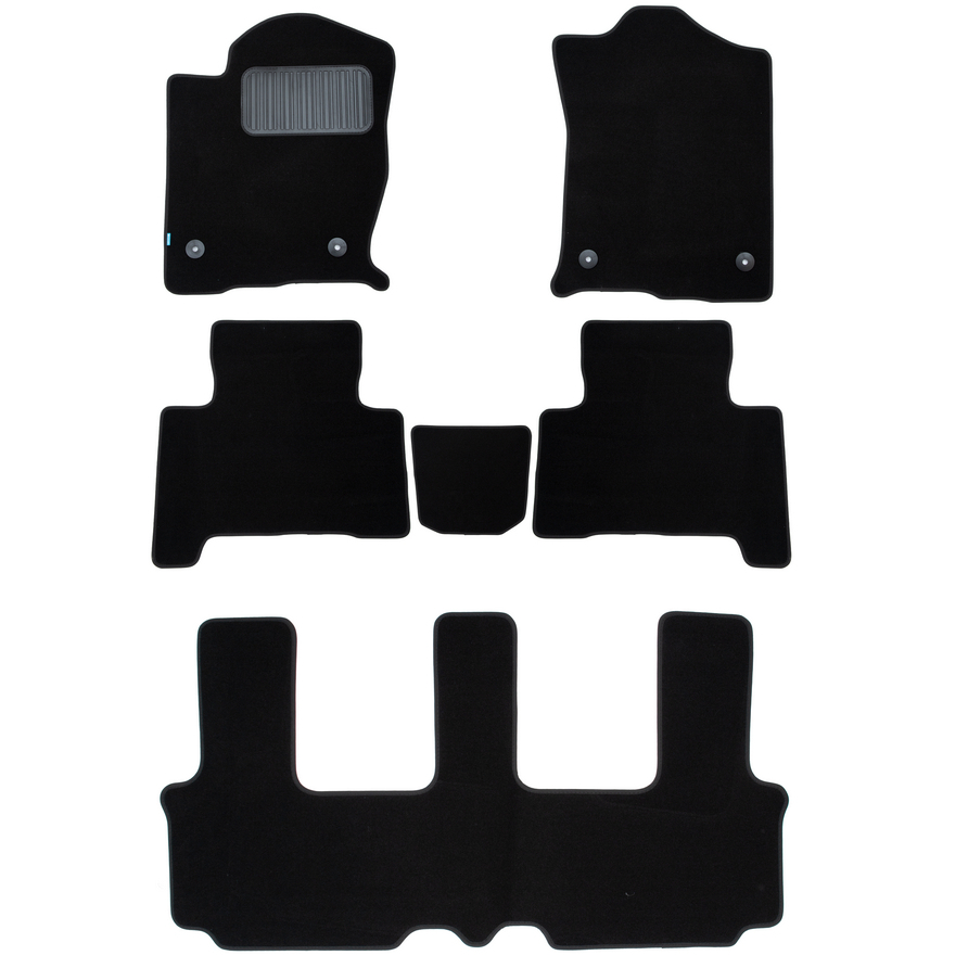 Коврики в салон Haval H9  2014-2017, текстильные Klever premium, Черный, Арт. KVR03.099.009.22110kh