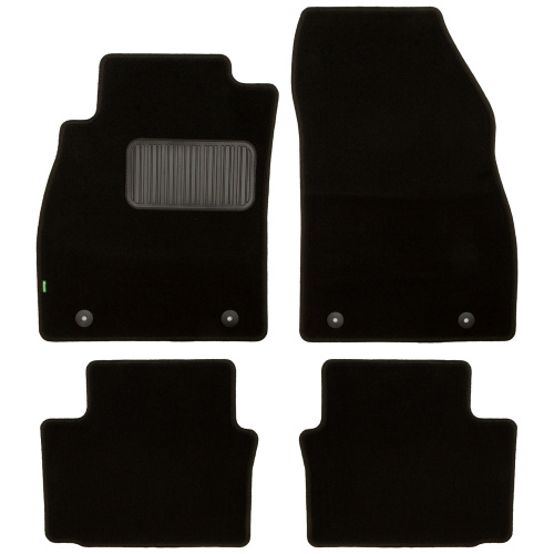 Коврики в салон Opel Insignia  2008-2013 Универсал, ткань Klever standart, Черный, Арт. KLEVER02372201210KH
