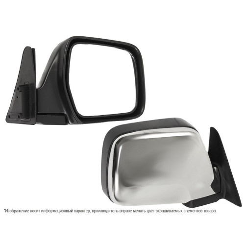 Зеркало боковое  Toyota Land Cruiser 80 1989-1994 Мех-кое/хром LHD, справа (R) Арт. STTY88940A1