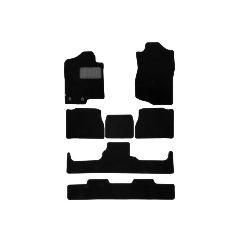 Коврики в салон Cadillac Escalade  (GMT900) 2006-2014, текстильные Klever premium, Черный, 7 мест Арт. KLEVER03070622110KH