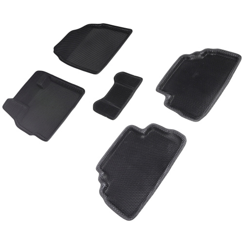 Коврики в салон Mazda CX-7  2006-2009, 3D EVA Seintex "сота", Черный, Арт. 95418