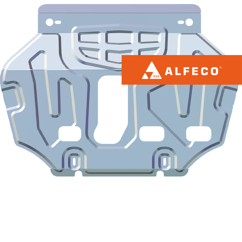 Защита картера двигателя, КПП Geely Atlas I (NL-3) 2016-2022 V - 1.8 Арт. ALF0817AL
